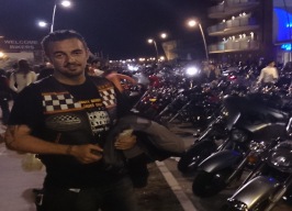 Sandi Cenov na rođendanu Harley Davidsona