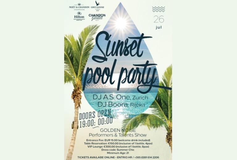 Hilton Costabella Rijeka - Sunce Pool Lounge - 26.07.