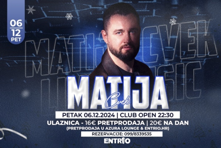 Azura Club Rijeka - Matija Cvek & The Funkensteins live - 06.12.