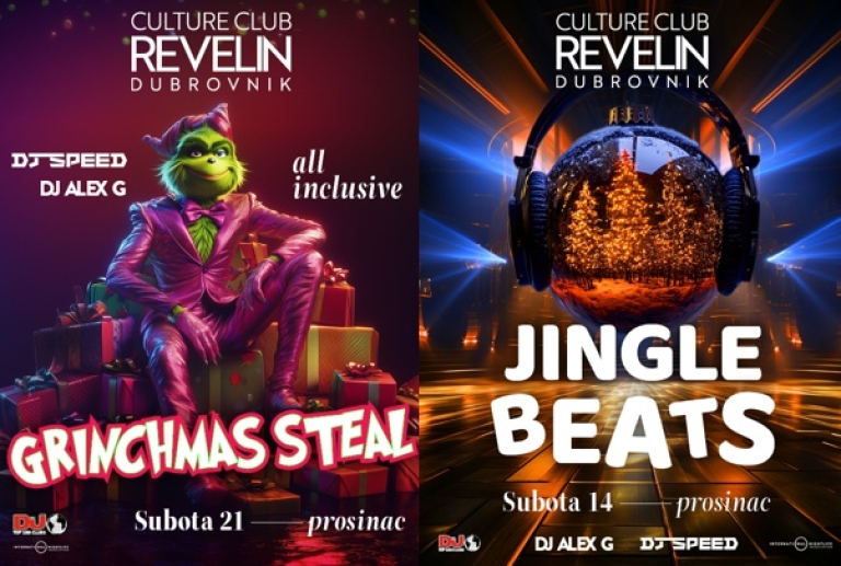 Jingle Beats i Grinchmas steal u Culture Clubu Revelin