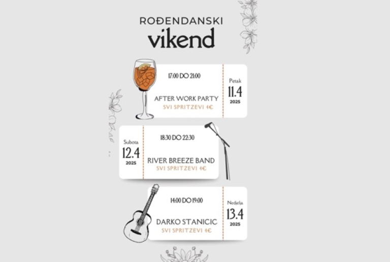 Garden Caffe & More Matulji slavi svoj 1. rođendan uz trodnevni program!