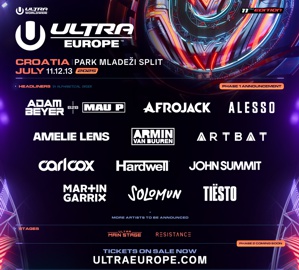 Split - Ultra Europe 2025. - 11./13.07.