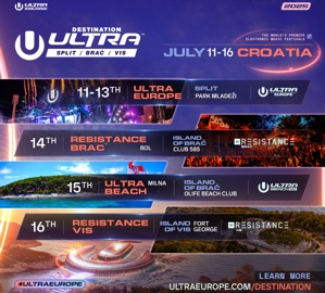 Split - Ultra Europe 2025. - 11./13.07.